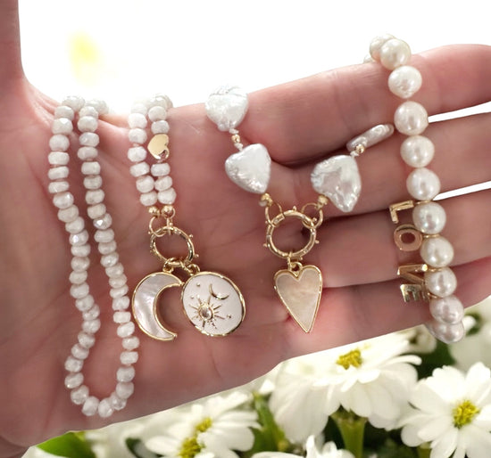 Silverite Gemstone Necklace