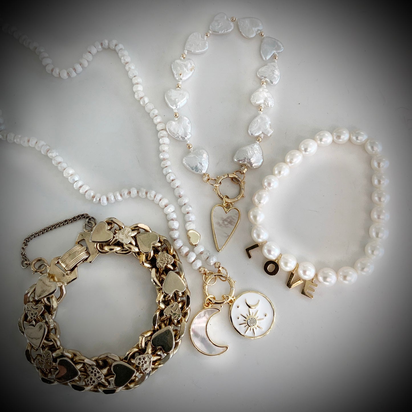 Silverite Gemstone Necklace