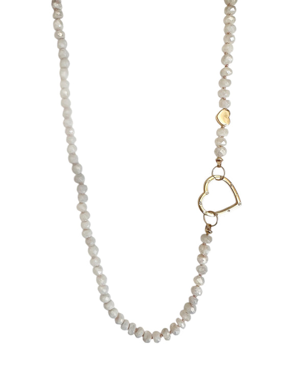 Silverite Gemstone Necklace