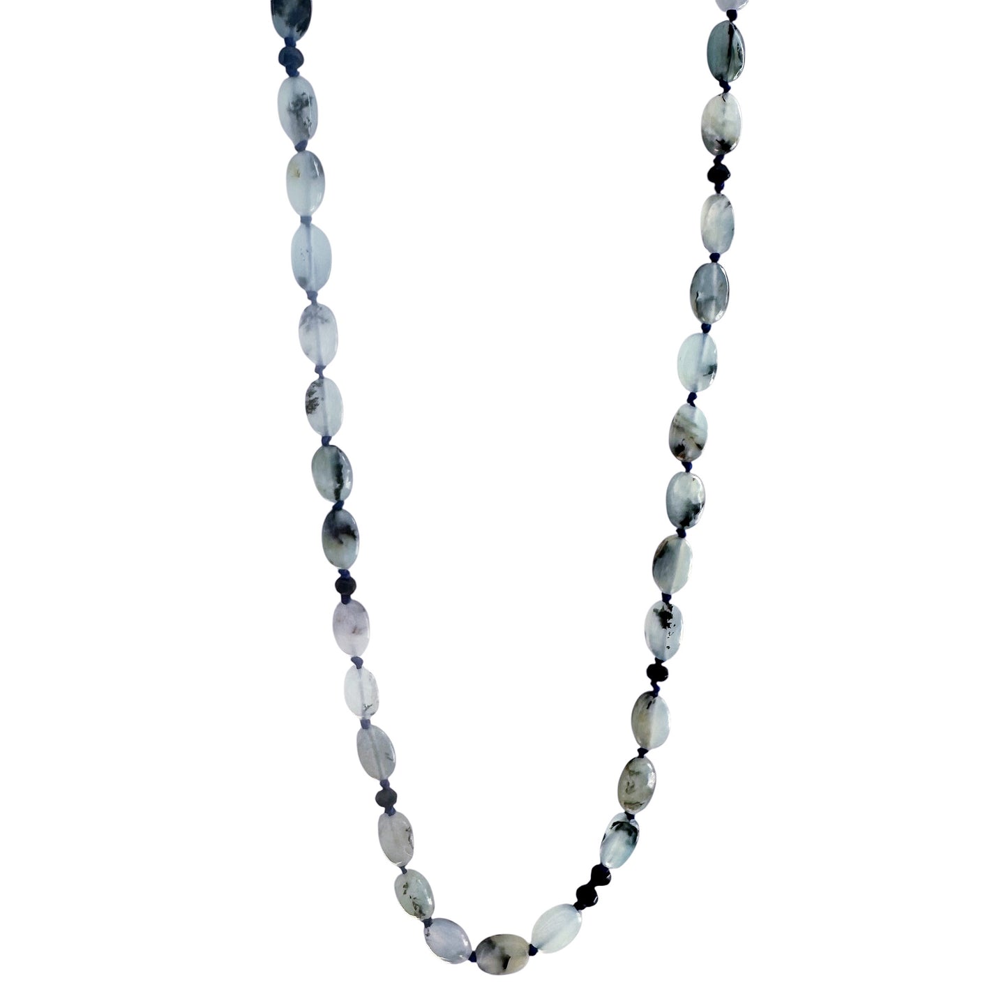 Blue Peruvian Opal Gemstone Necklace