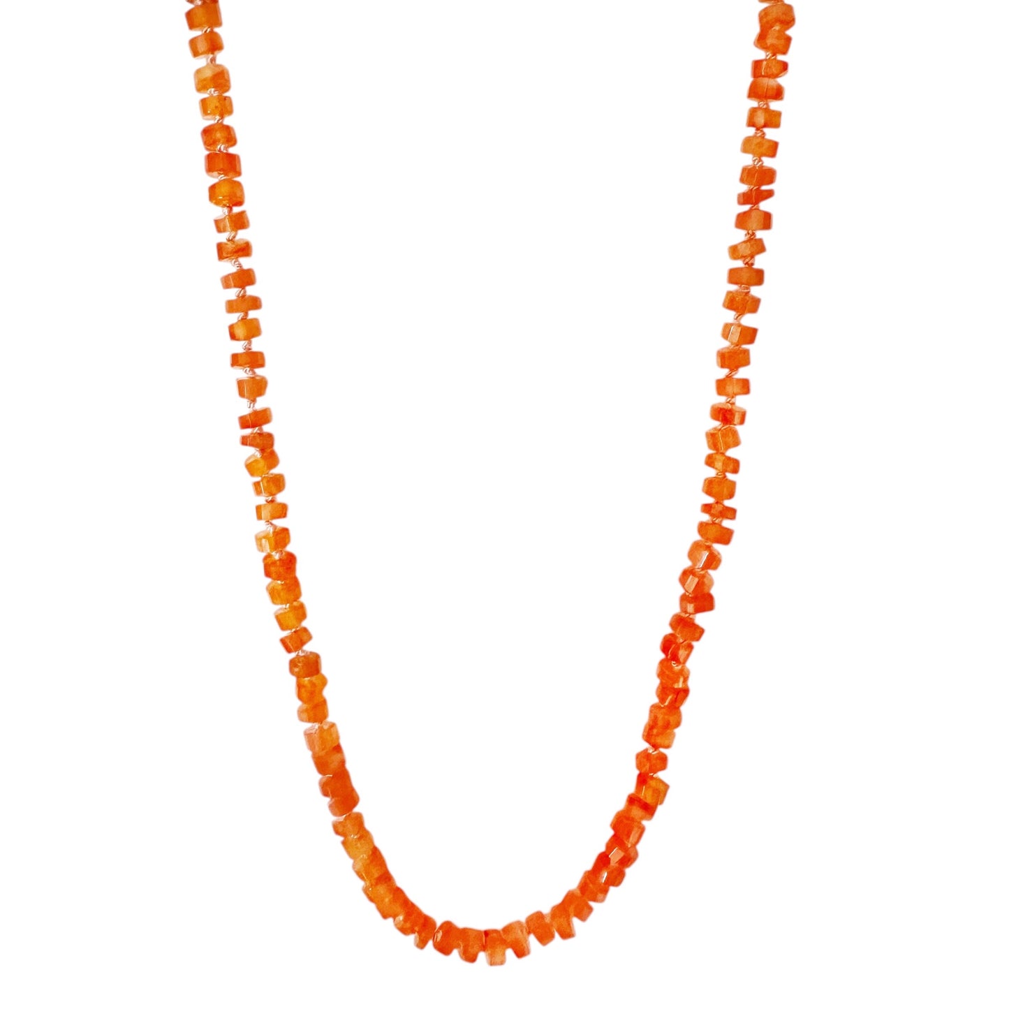 Carnelian Gemstone Necklace