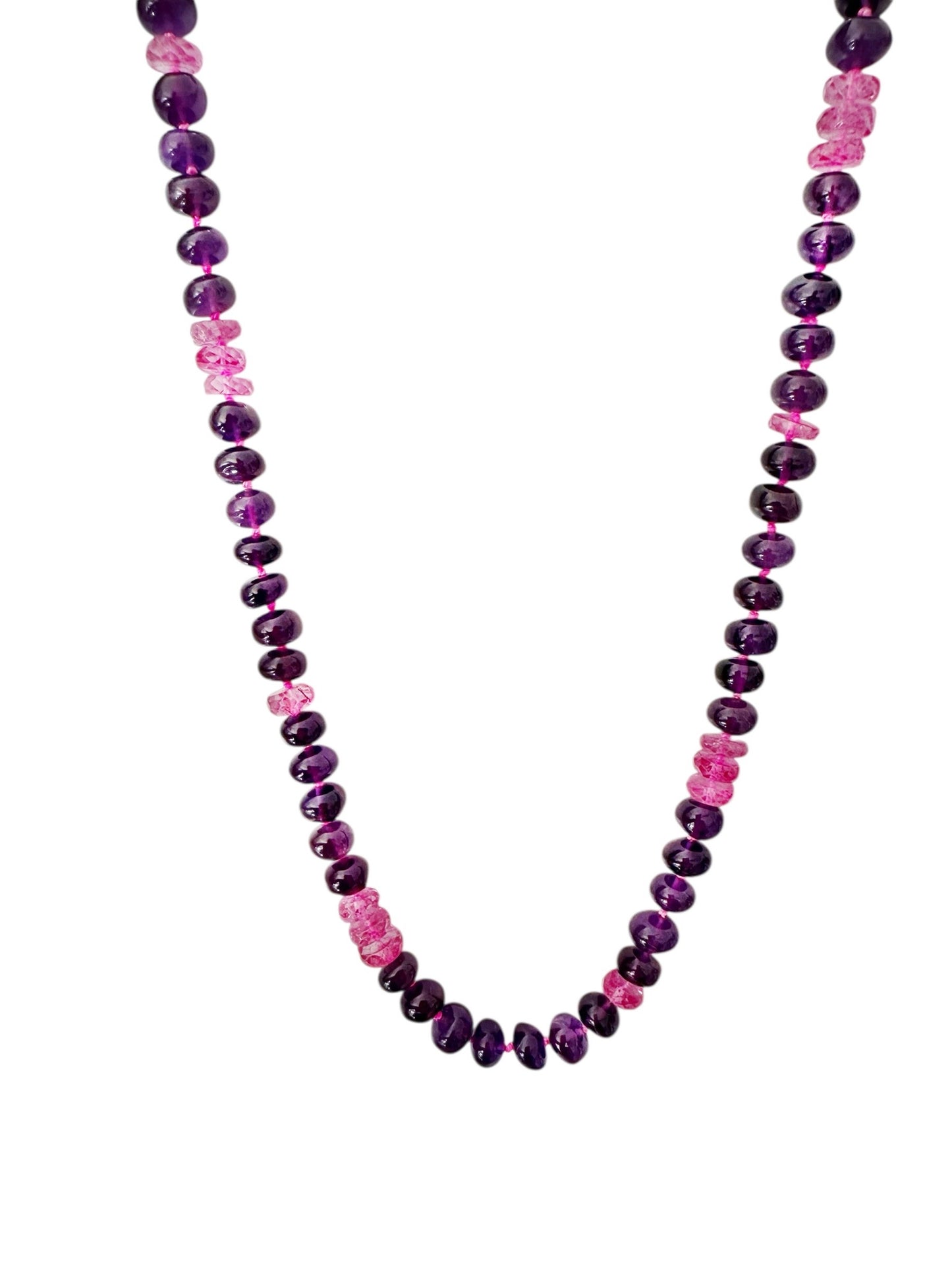 Amethyst Gemstone Necklace