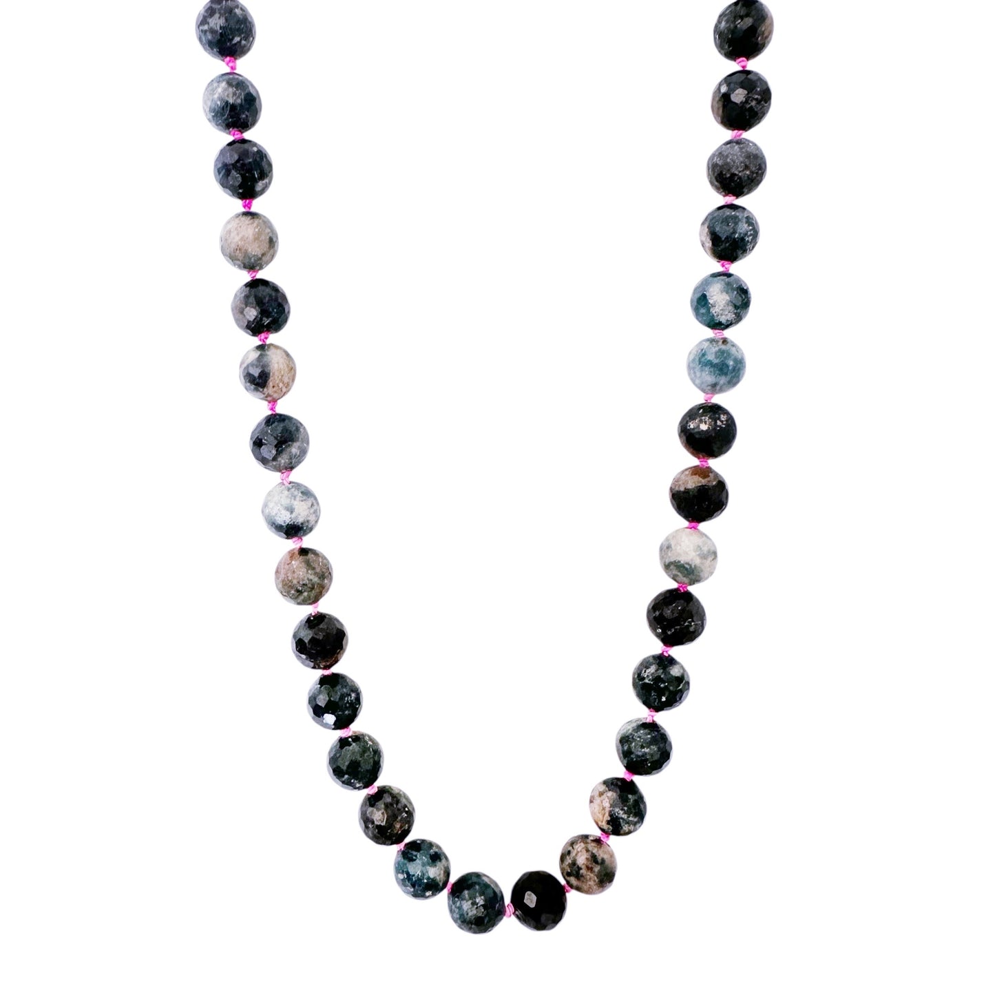 Blue Tourmaline Gemstone Necklace