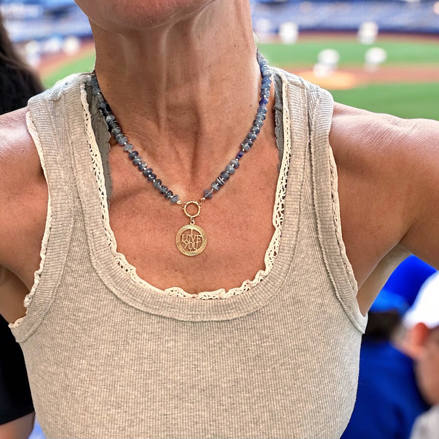 Kyanite Gemstone Necklace