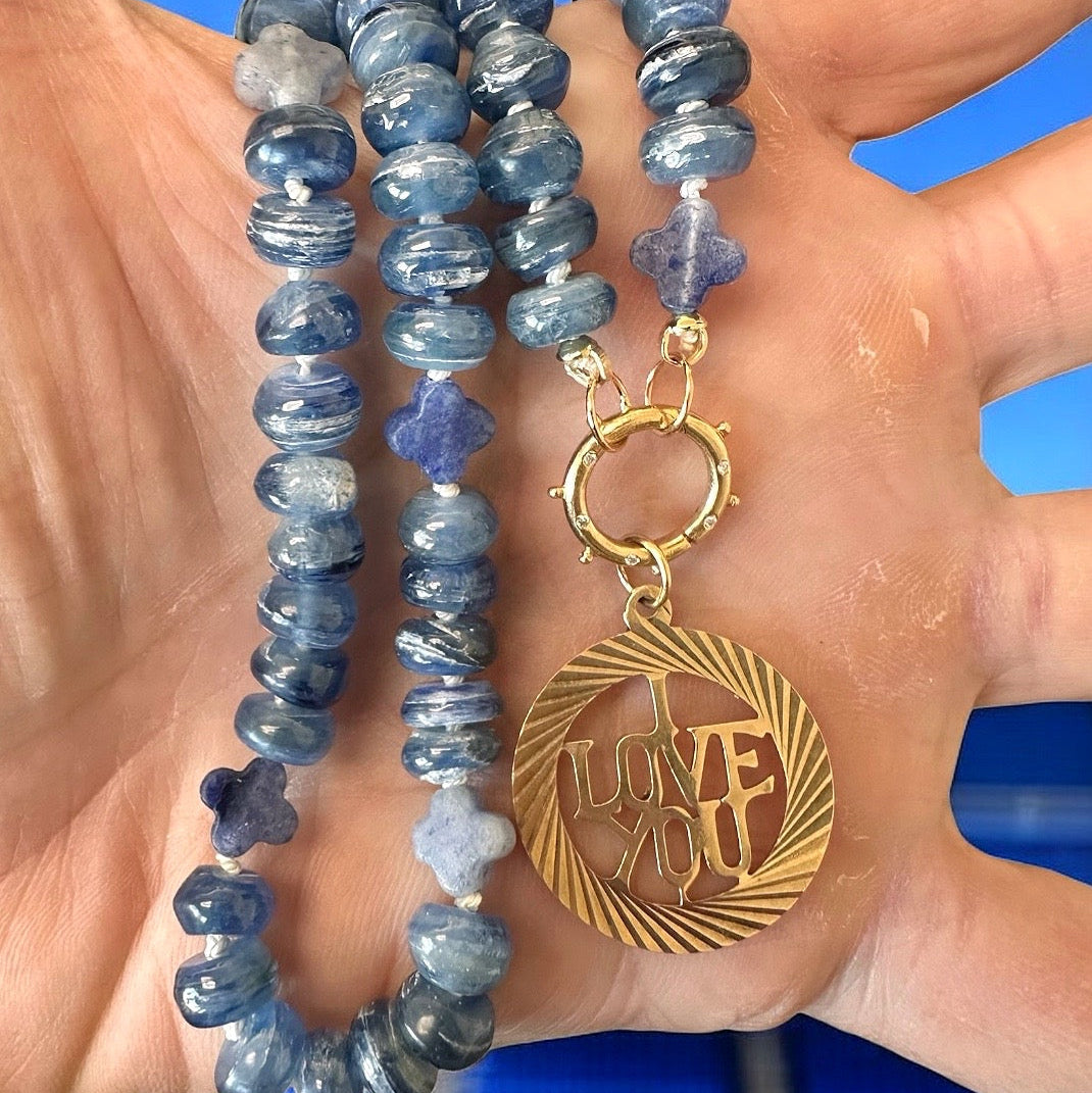 Kyanite Gemstone Necklace