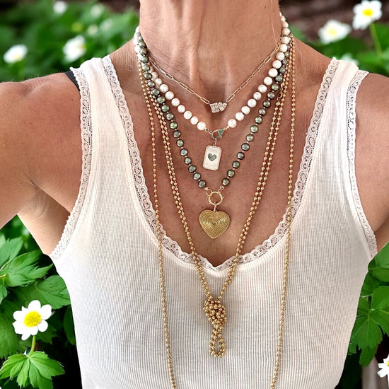 Pearl Gemstone Necklace