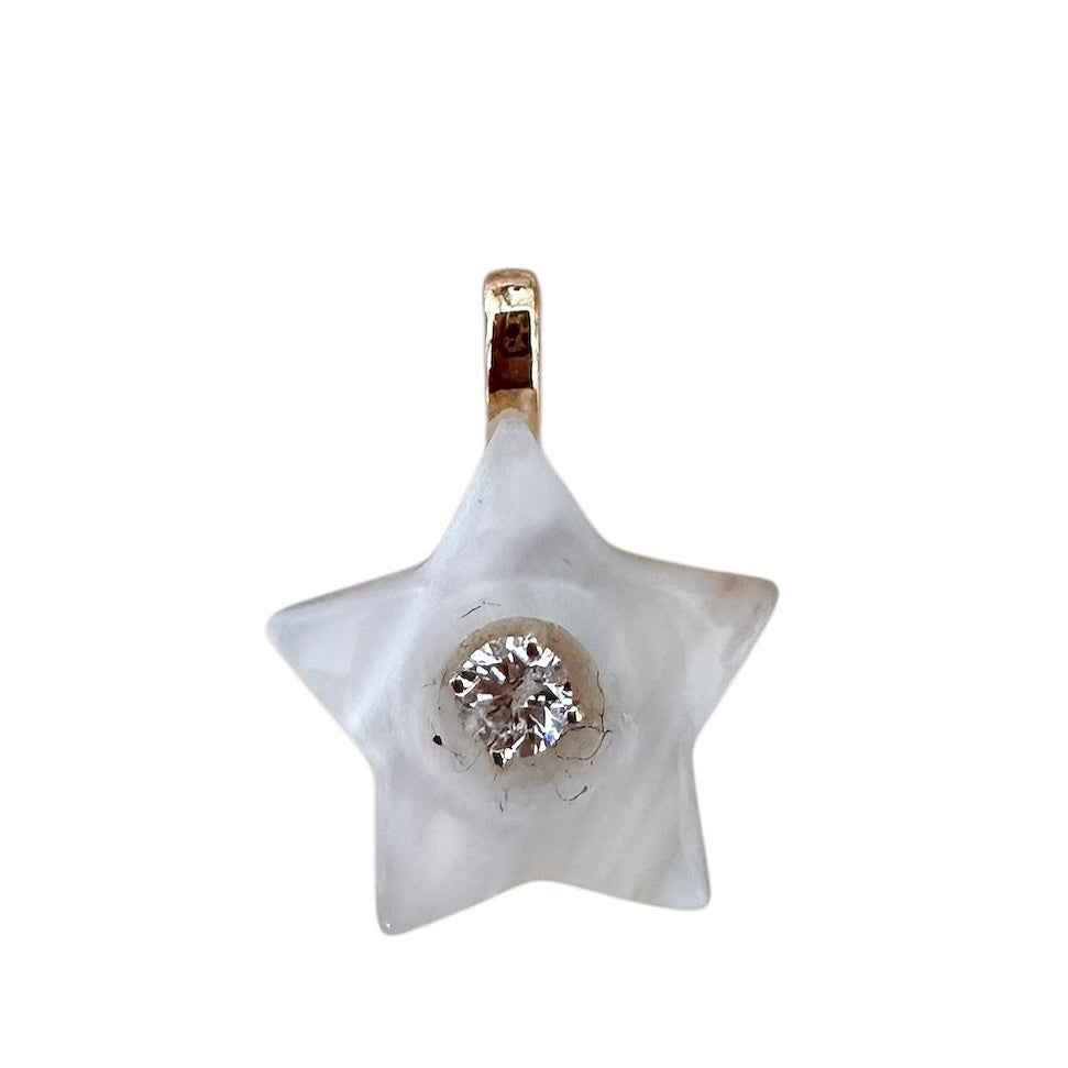 Mother of Pearl Star Charm