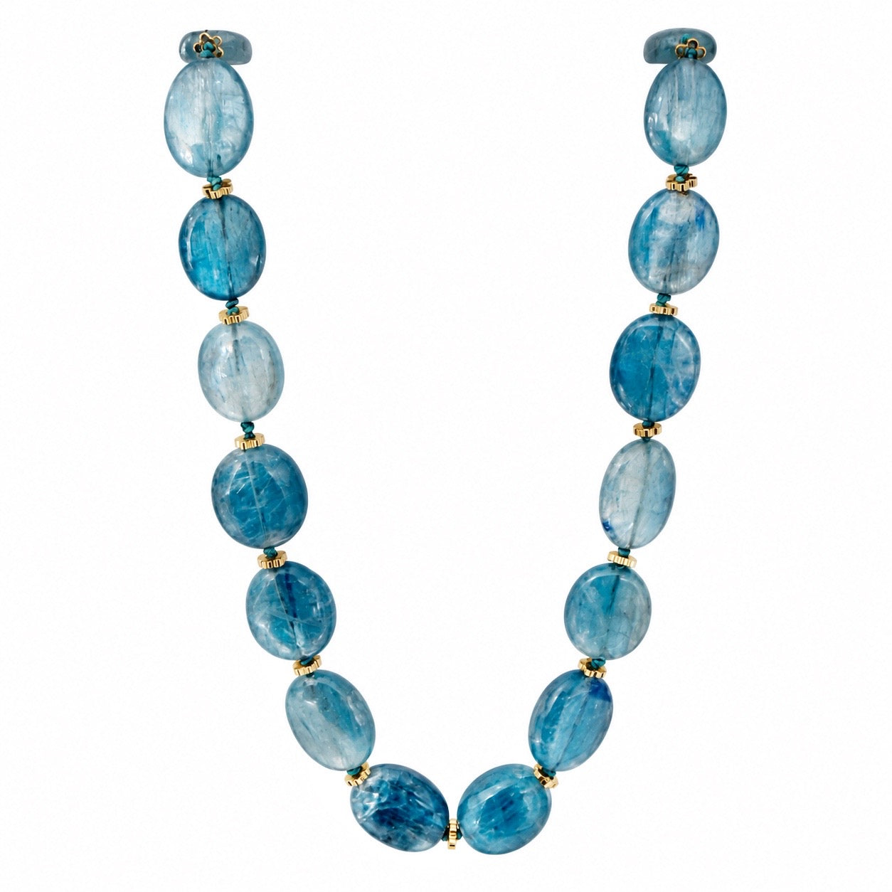 Blue Kyanite Gemstone Necklace