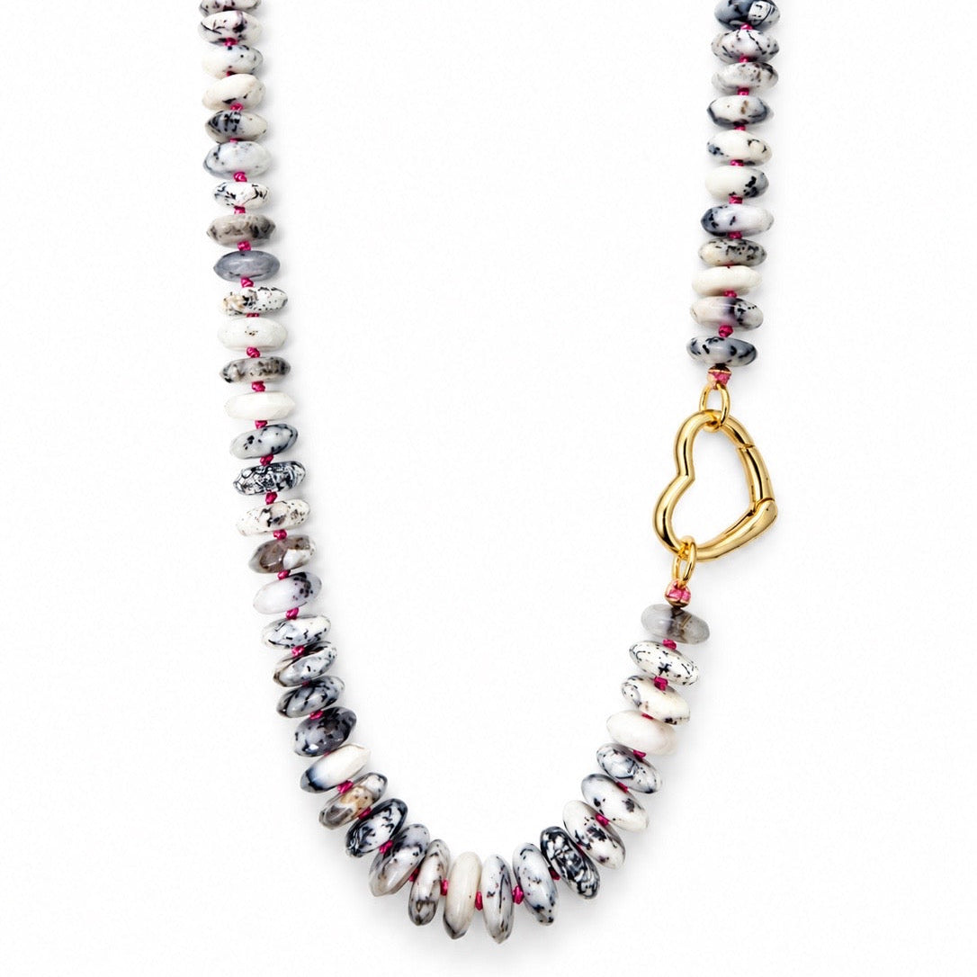 Dendritic Opal Necklace
