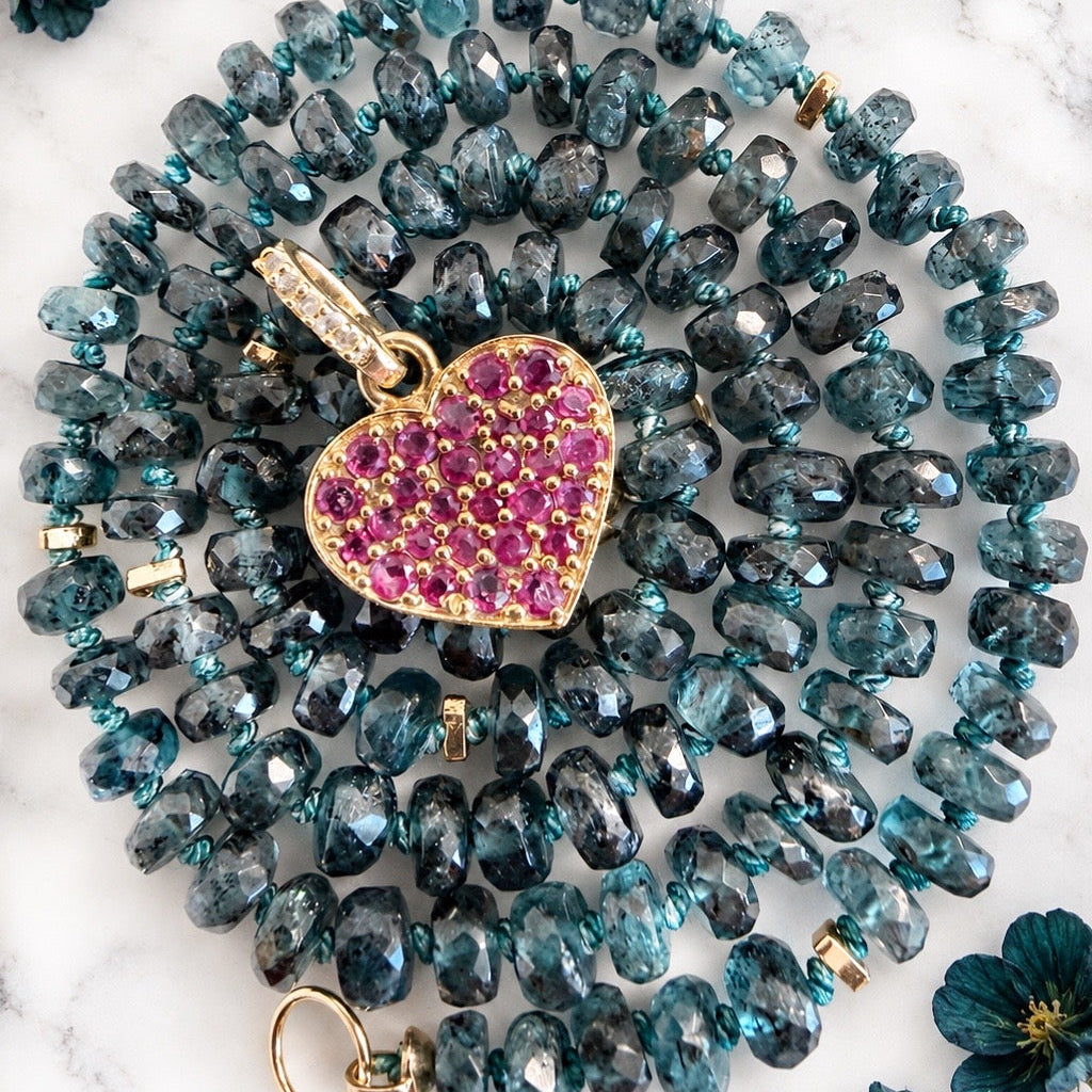 Indigo Kyanite Gemstone Necklace