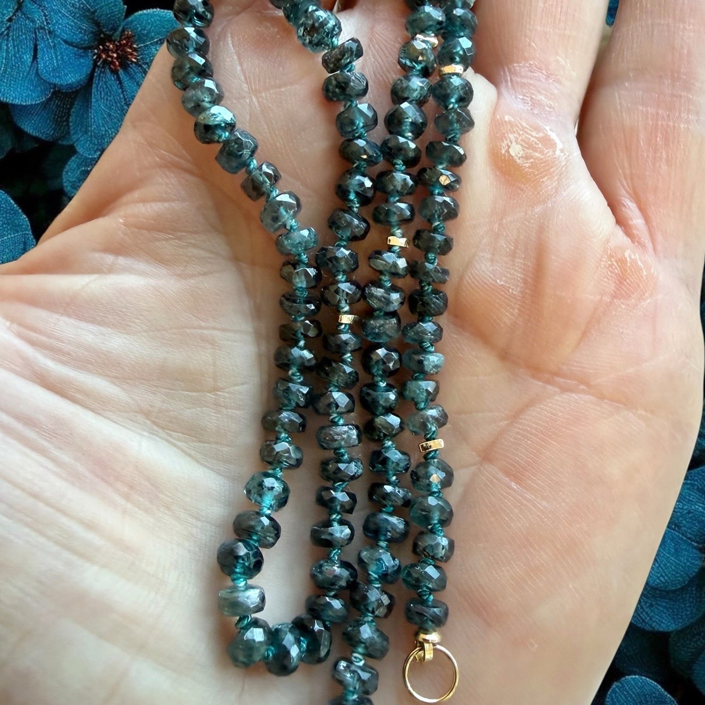 Indigo Kyanite Gemstone Necklace