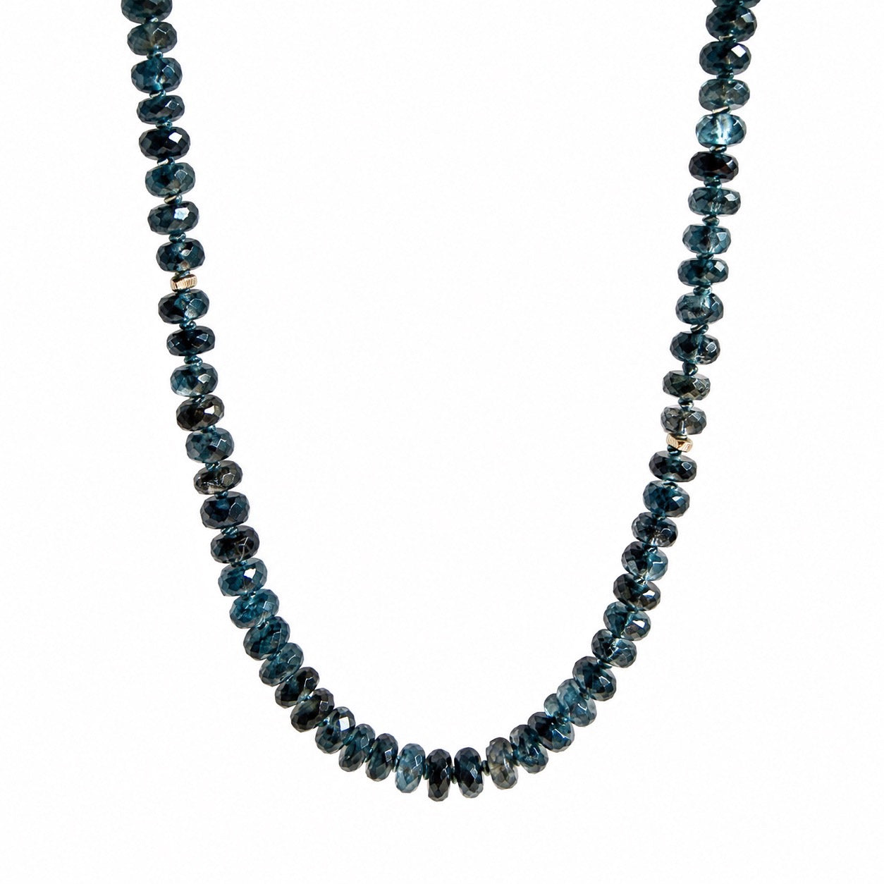 Indigo Kyanite Gemstone Necklace