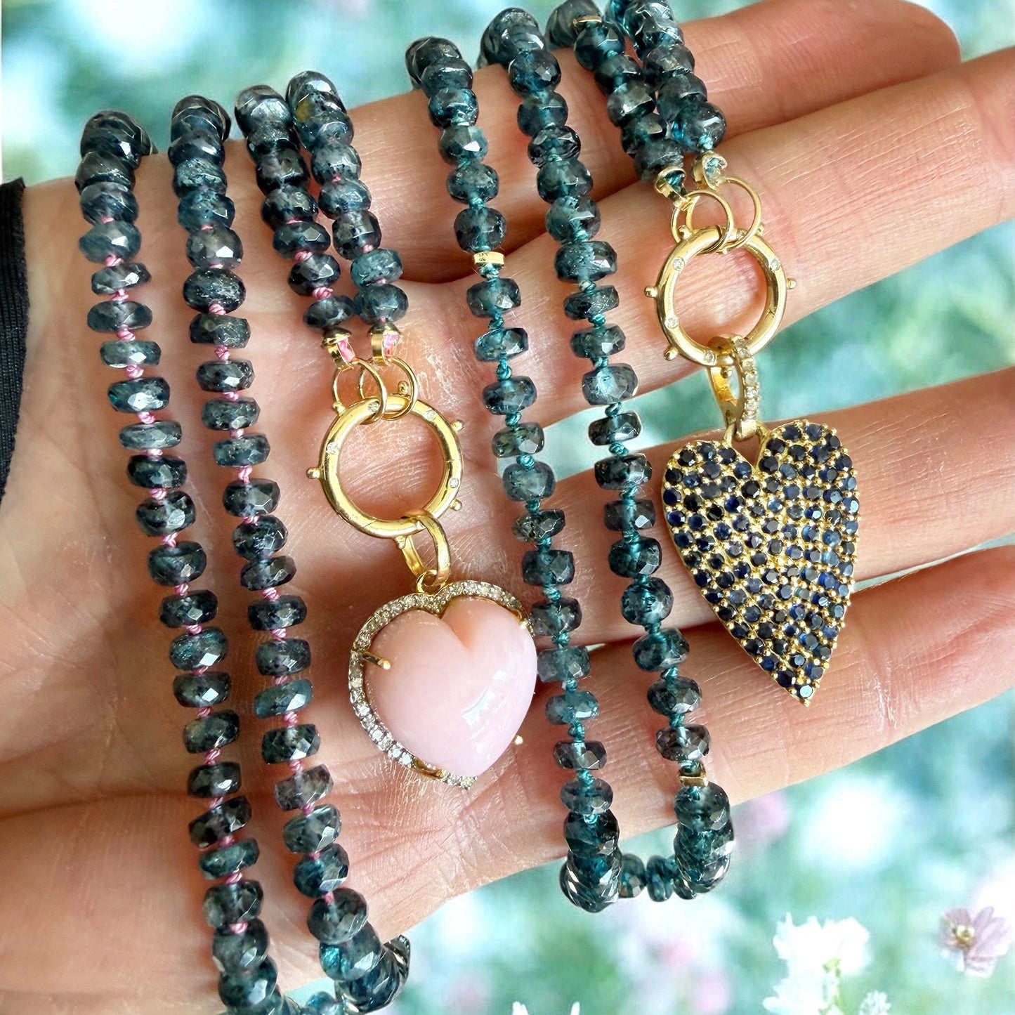 Indigo Kyanite Gemstone Necklace