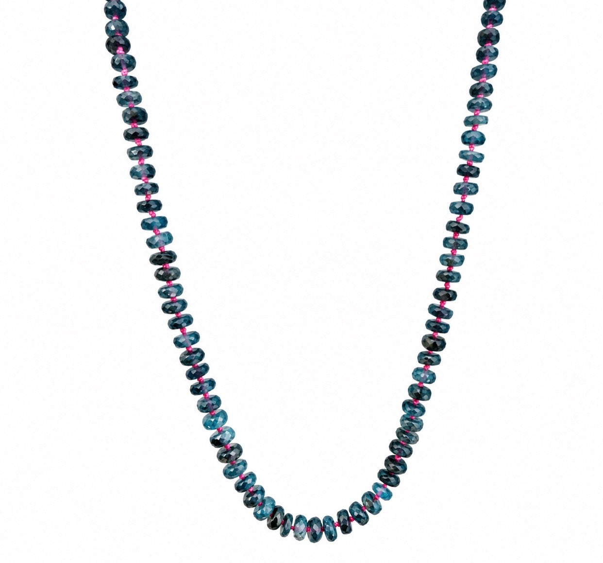 Indigo Kyanite Gemstone Necklace