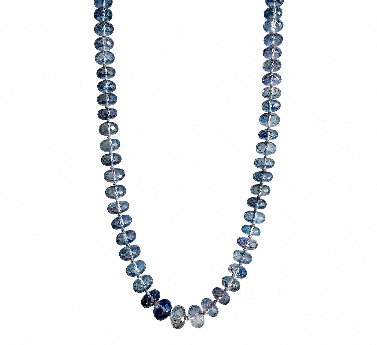 Blue Quartz Gemstone Necklace