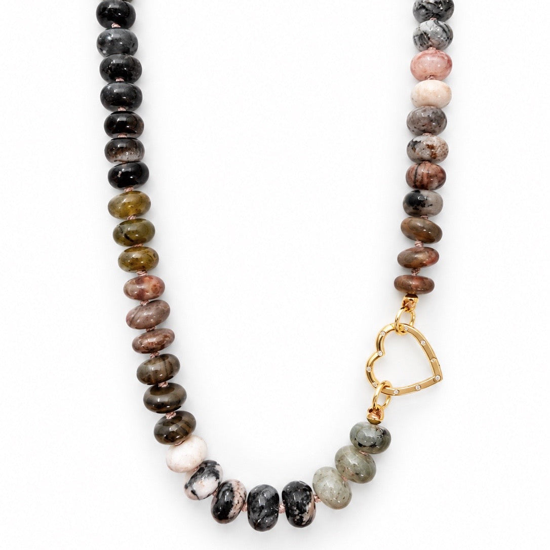 Earthstone Gemstone Necklace