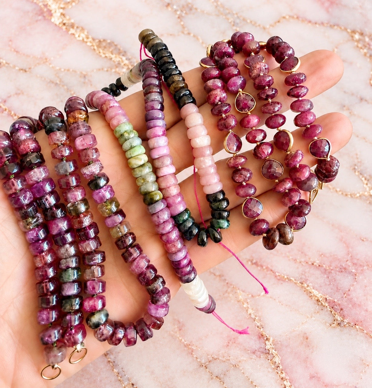 Tourmaline Gemstone Necklace