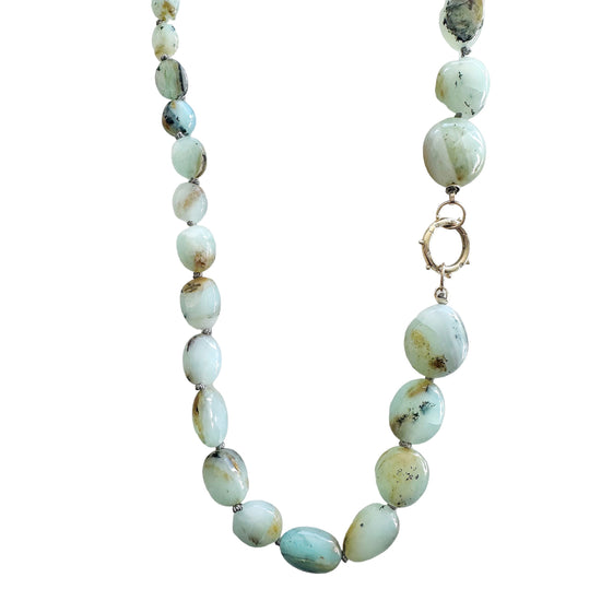 Peruvian Opal Gemstone Necklace