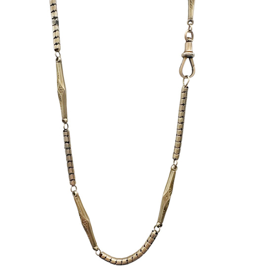 Vintage Barrel Snake Chain