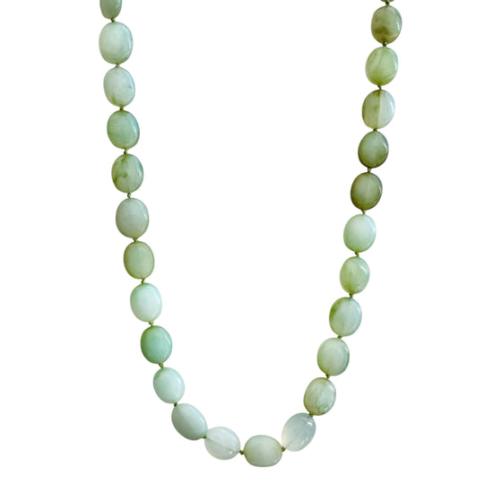 Chrysoprase Gemstone Necklace