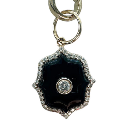 Diamond Enamel Charm