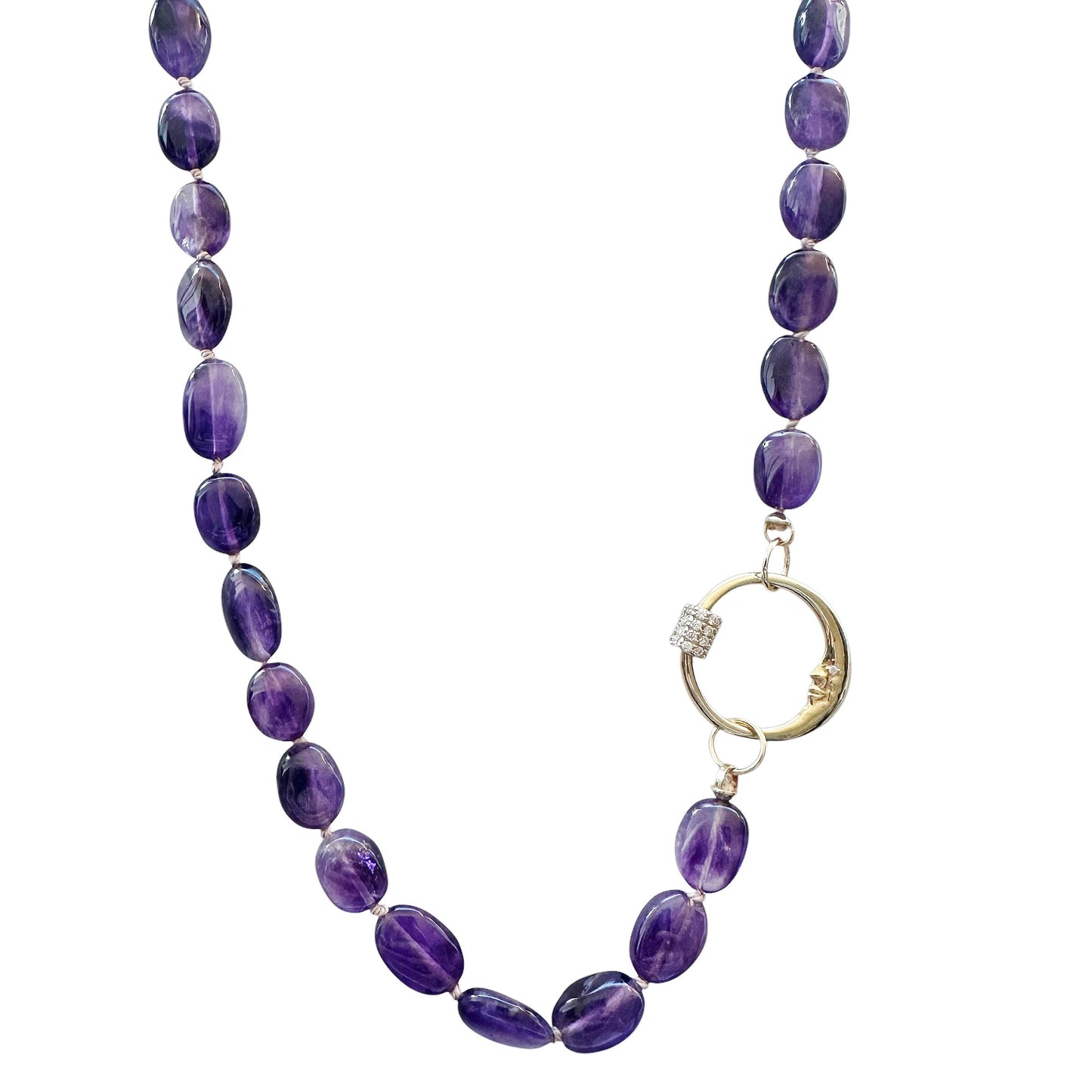 Amethyst Gemstone Necklace