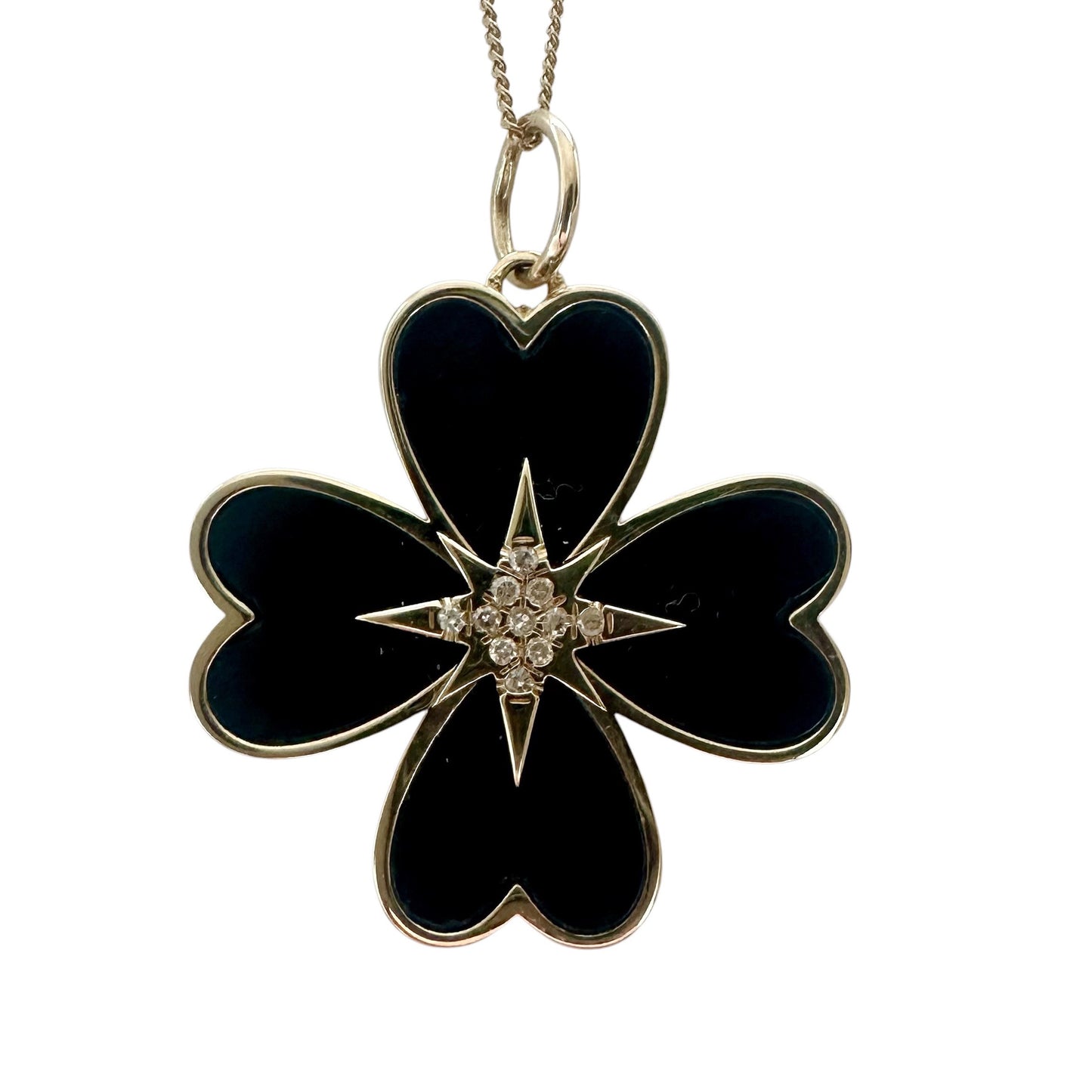 Clover Heart Necklace