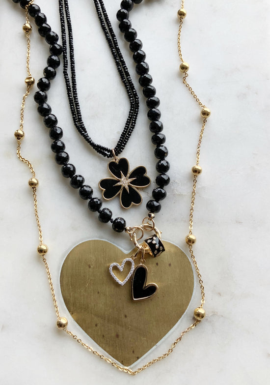 Clover Heart Necklace