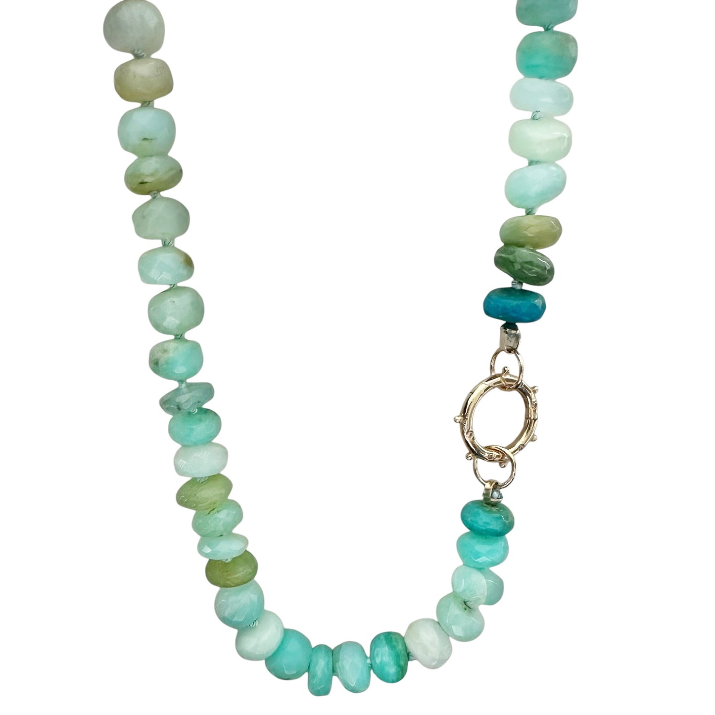 Peruvian Opal Gemstone Necklace