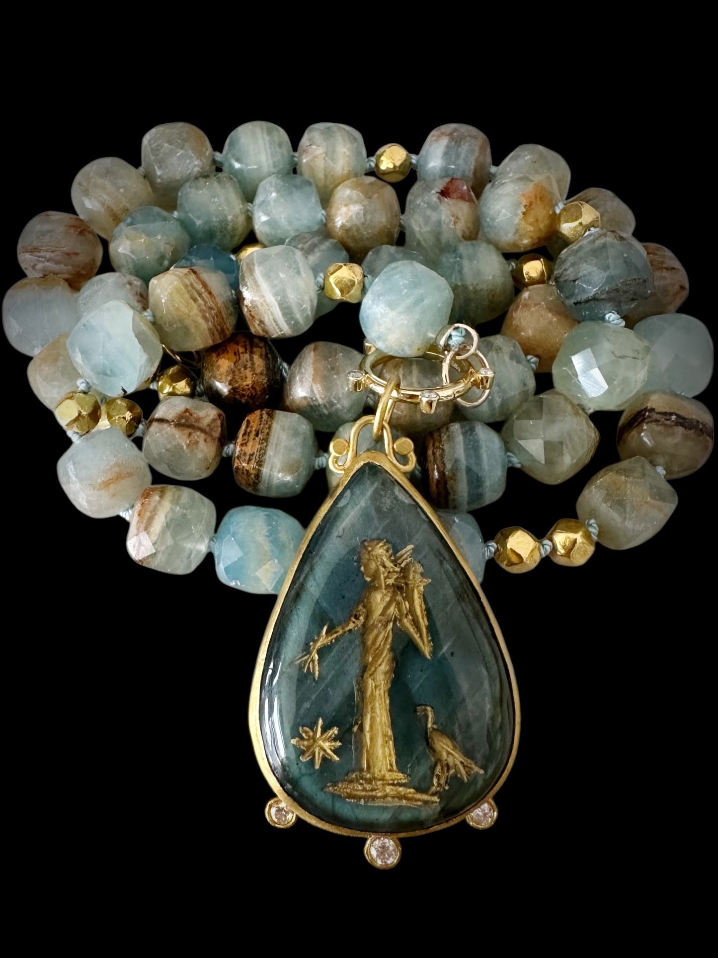 Argentinian Calcite Gemstone Necklace