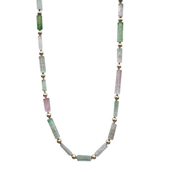 Afghani Tourmaline Gemstone Necklace