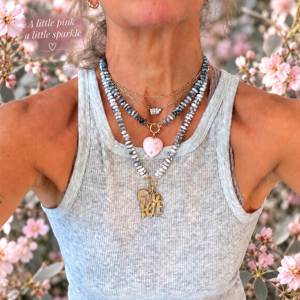 Dendritic Opal Necklace