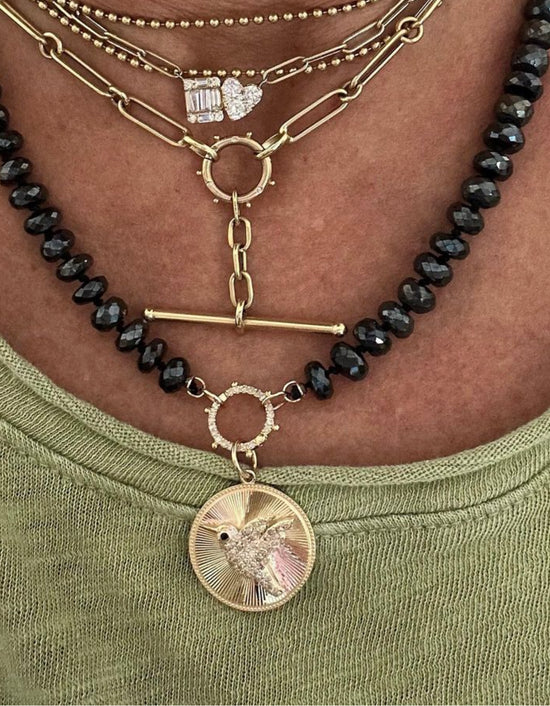 Fluted Dove Charm