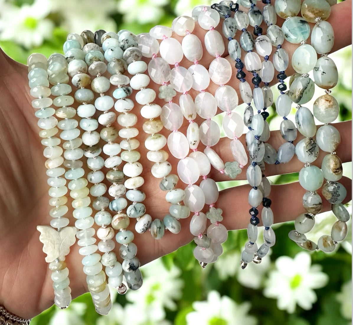 Peruvian Opal Gemstone Necklace