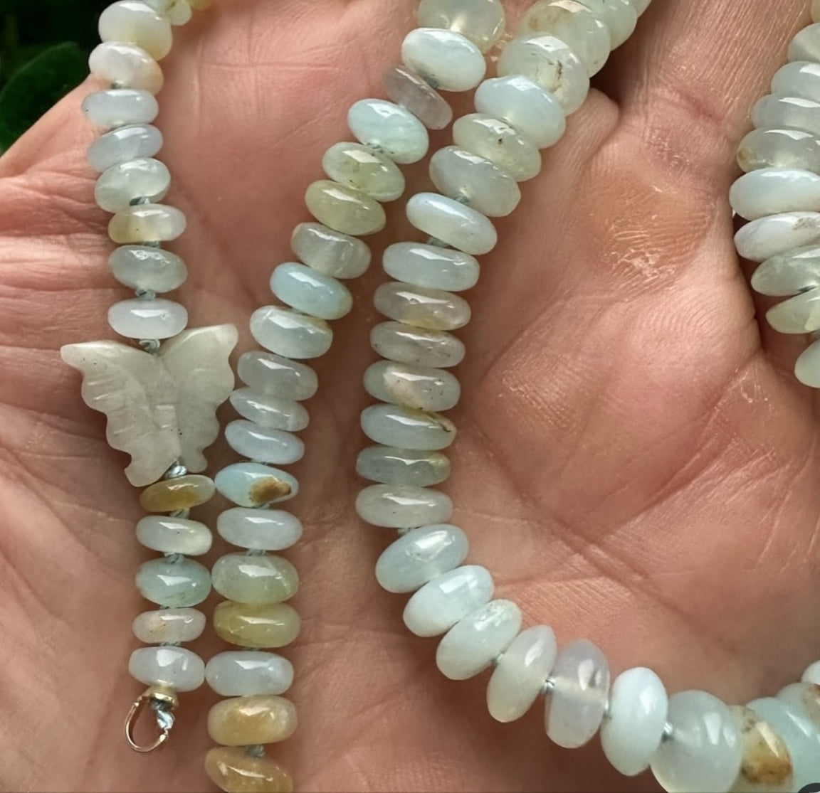 Peruvian Opal Gemstone Necklace