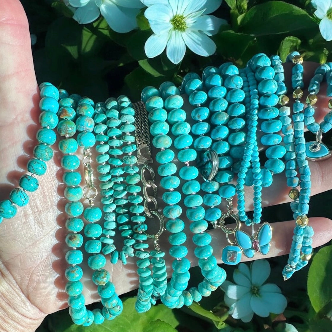 Turquoise Gemstone Necklace
