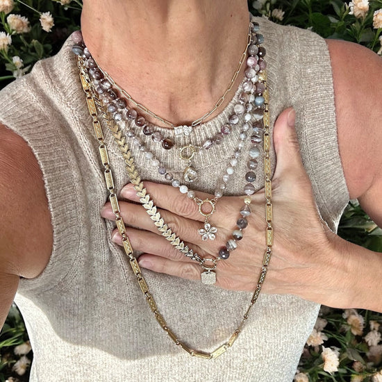 Coated Botswana Agate