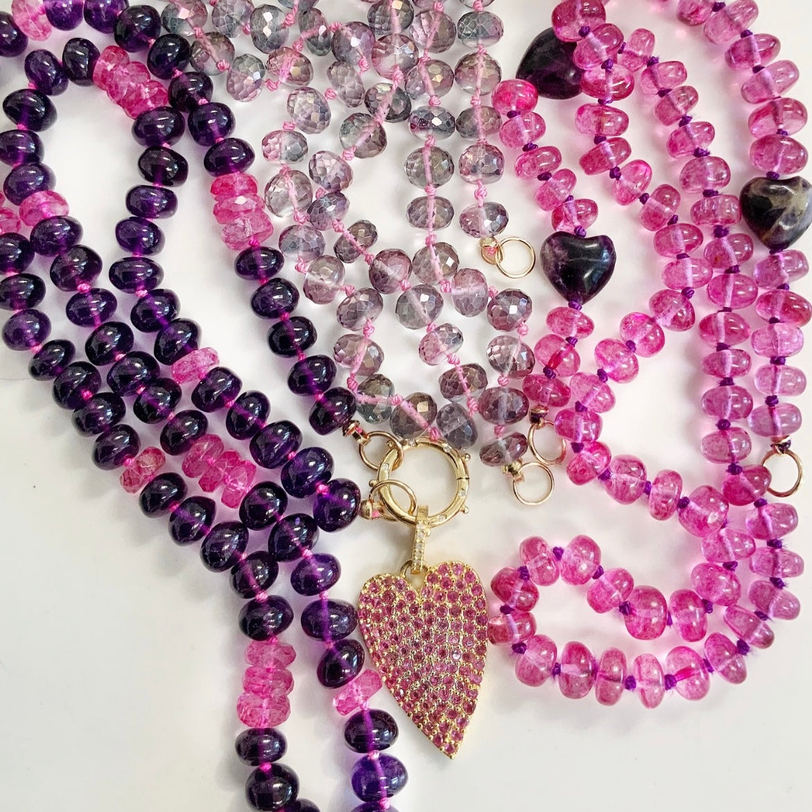 Amethyst Gemstone Necklace