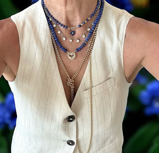 Lapis Gemstone Necklace