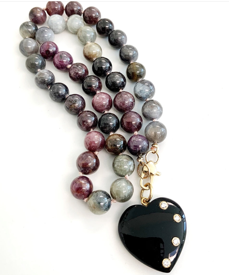 Sapphire Gemstone Necklace