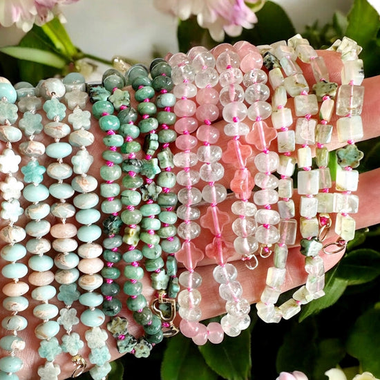 Peruvian Opal Gemstone Necklace