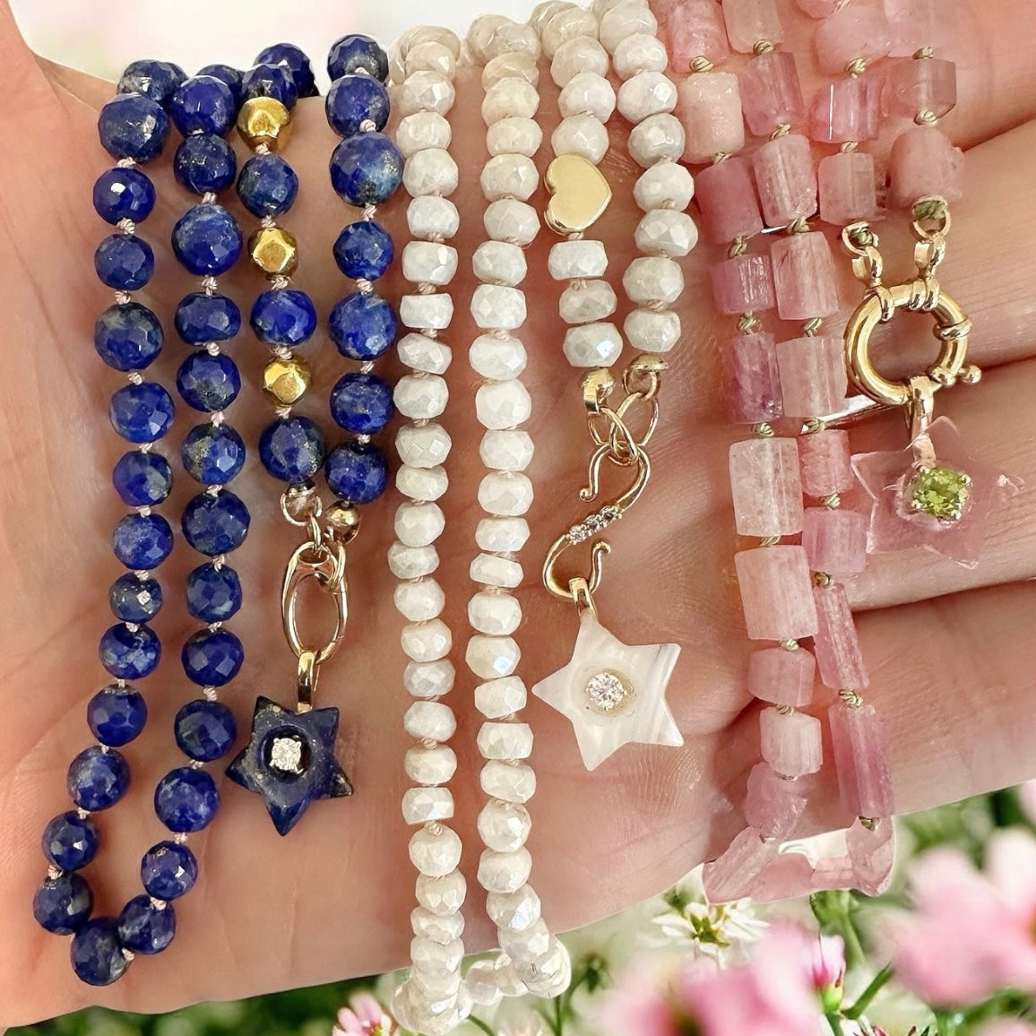 Mother of Pearl Star Charm