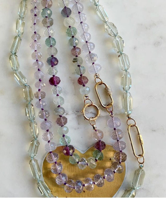 Load image into Gallery viewer, Fluorite Gemstone Necklace
