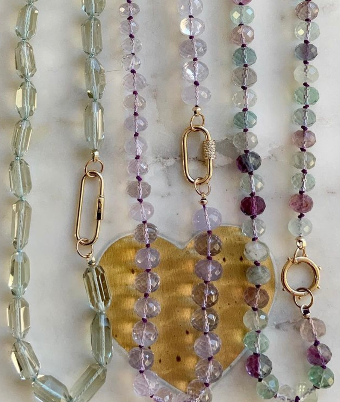 Load image into Gallery viewer, Fluorite Gemstone Necklace
