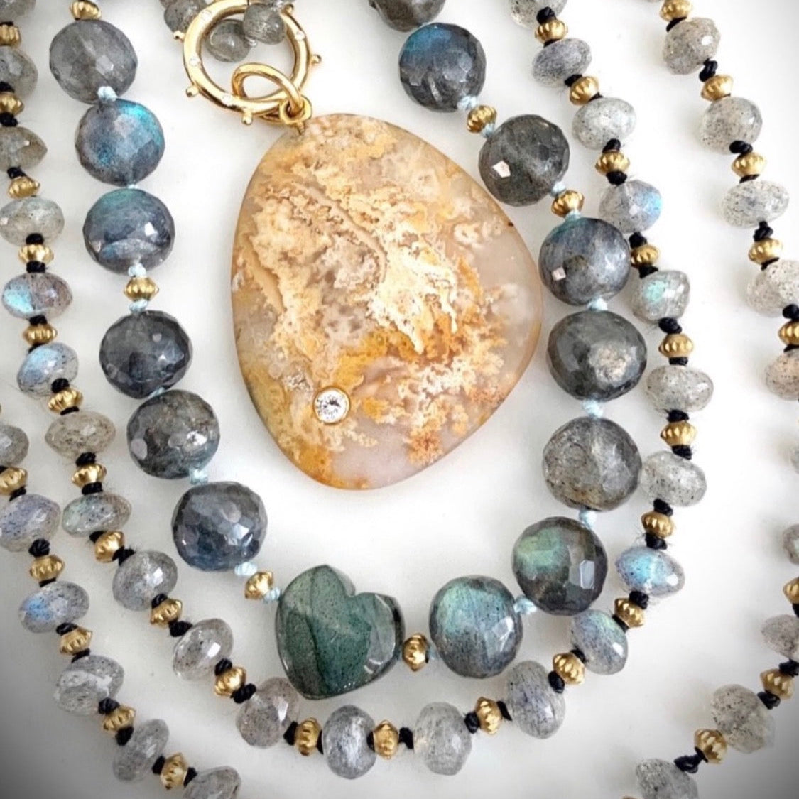 Labradorite Gemstone Necklace