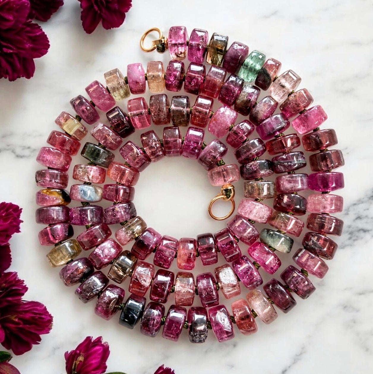 Tourmaline Gemstone Necklace