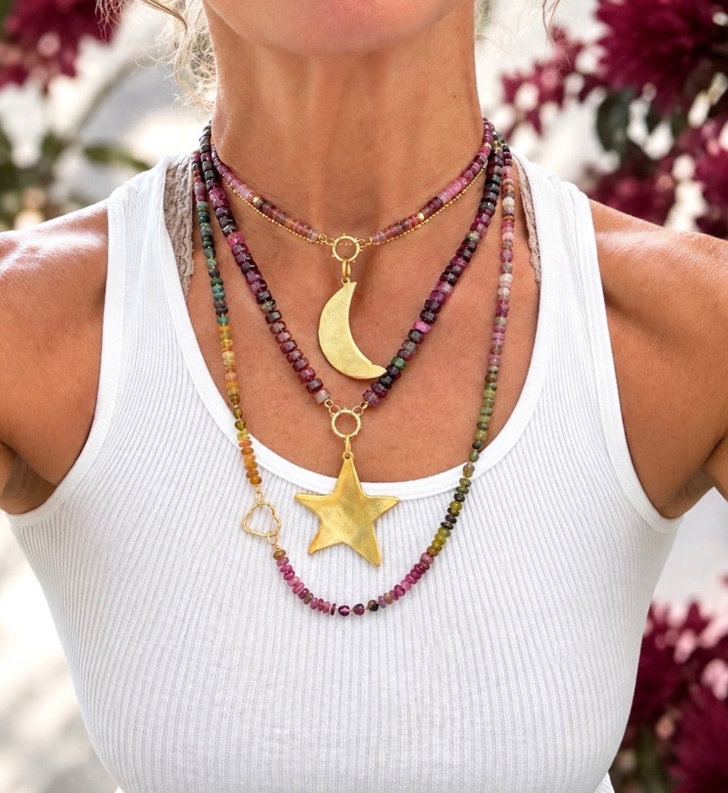 Tourmaline Gemstone Necklace