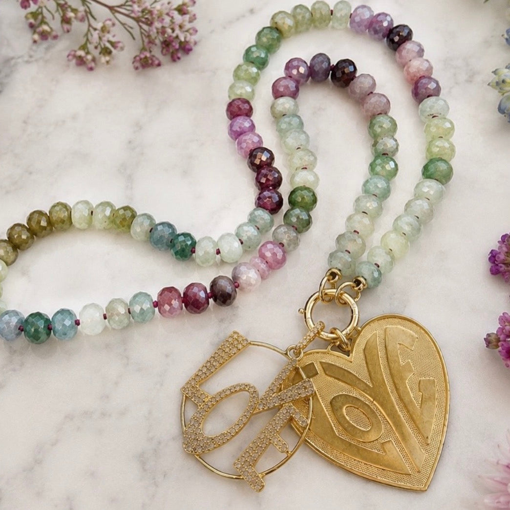 Diamond LOVE Pendant