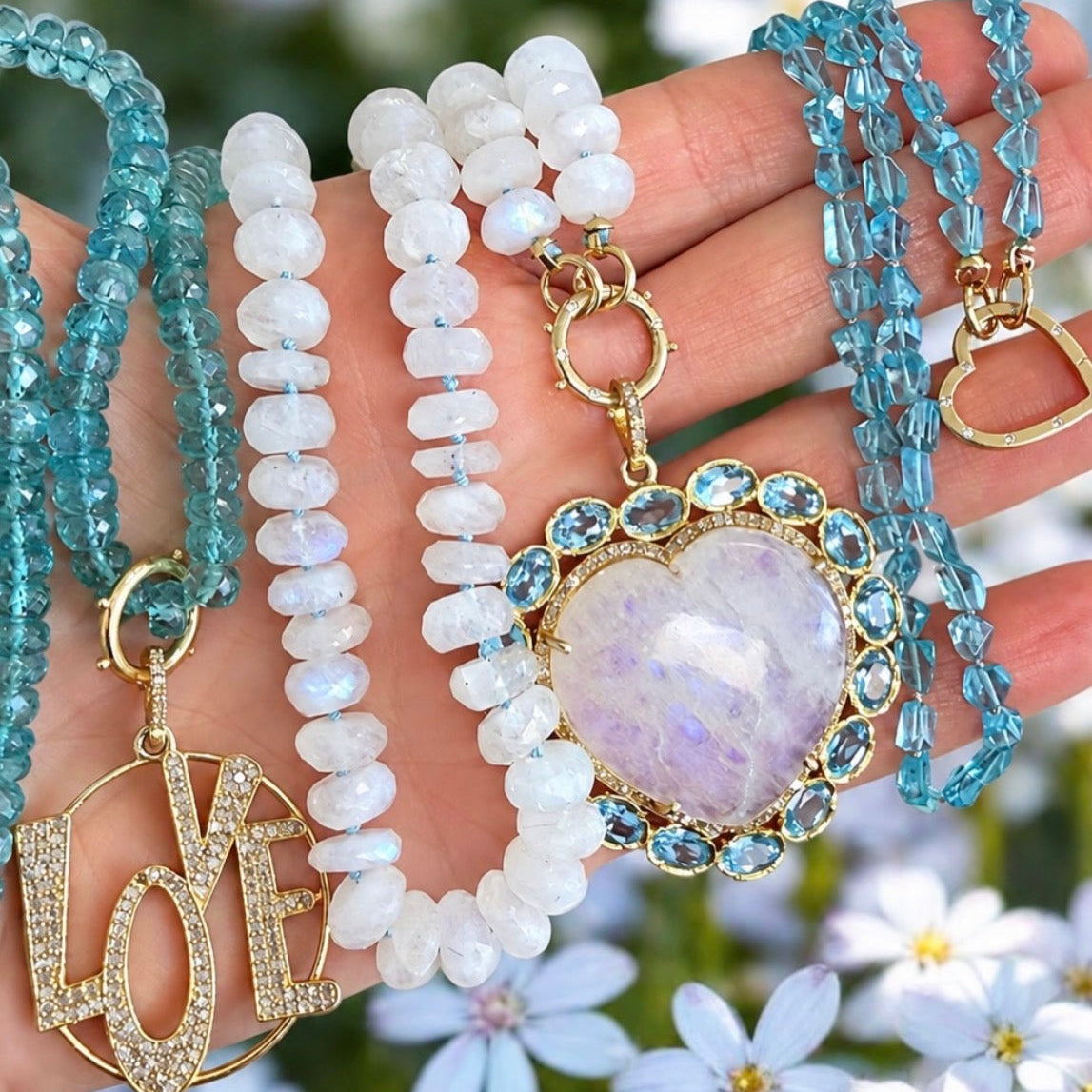 Apatite Gemstone Necklace