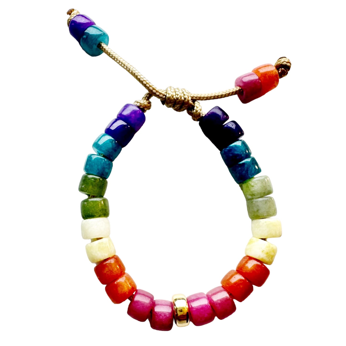 Load image into Gallery viewer, Rainbow Bright Gemstone Forte Bracelet
